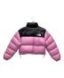 THE NORTH FACE (ザ ノース フェイス) ダウンジャケット ピンク×ブラック サイズ:L：12000円