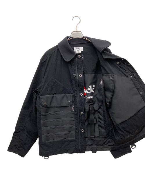 eYe COMME des GARCONS JUNYAWATANABE MAN（アイ コム デ ギャルソン ジュンヤ ワタナベ マン）eYe COMME des GARCONS JUNYAWATANABE MAN (アイ コム デ ギャルソン ジュンヤ ワタナベ マン) Bagjack (バッグジャック) ジャケット ブラック サイズ:Mの古着・服飾アイテム