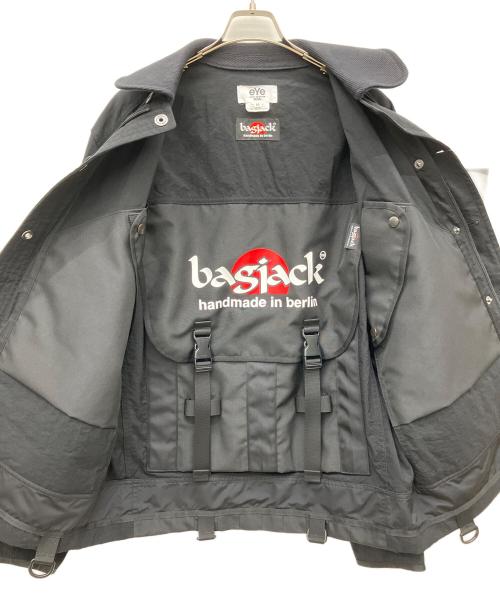 eYe COMME des GARCONS JUNYAWATANABE MAN（アイ コム デ ギャルソン ジュンヤ ワタナベ マン）eYe COMME des GARCONS JUNYAWATANABE MAN (アイ コム デ ギャルソン ジュンヤ ワタナベ マン) Bagjack (バッグジャック) ジャケット ブラック サイズ:Mの古着・服飾アイテム