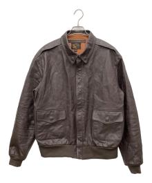 MORGAN MEMPHIS BELLE（モーガン メンフィス ベル）の古着「TYPE-A-2レザージャケット」｜ブラウン