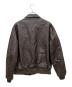 MORGAN MEMPHIS BELLE (モーガン メンフィス ベル) TYPE-A-2レザージャケット ブラウン サイズ:46：25000円