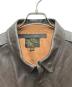 中古・古着 MORGAN MEMPHIS BELLE (モーガン メンフィス ベル) TYPE-A-2レザージャケット ブラウン サイズ:46：25000円