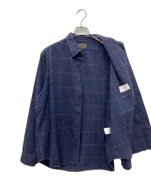 PENDLETON（ペンドルトン）PENDLETON (ペンドルトン) 長袖シャツ ネイビー サイズ:Lの古着・服飾アイテム