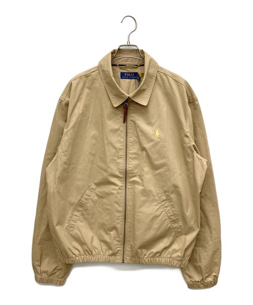 POLO RALPH LAUREN（ポロ・ラルフローレン）POLO RALPH LAUREN (ポロ・ラルフローレン) スイングトップ ベージュ サイズ:Lの古着・服飾アイテム