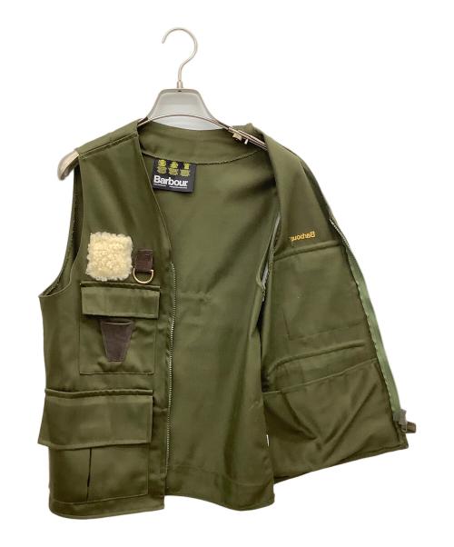 Barbour（バブアー）Barbour (バブアー) フィッシングベスト グリーン サイズ:Sの古着・服飾アイテム