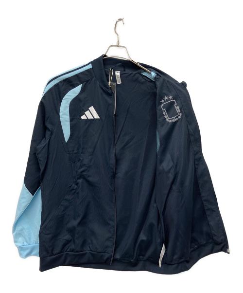 adidas（アディダス）adidas (アディダス) レプリカジャケット ネイビー サイズ:3XLの古着・服飾アイテム