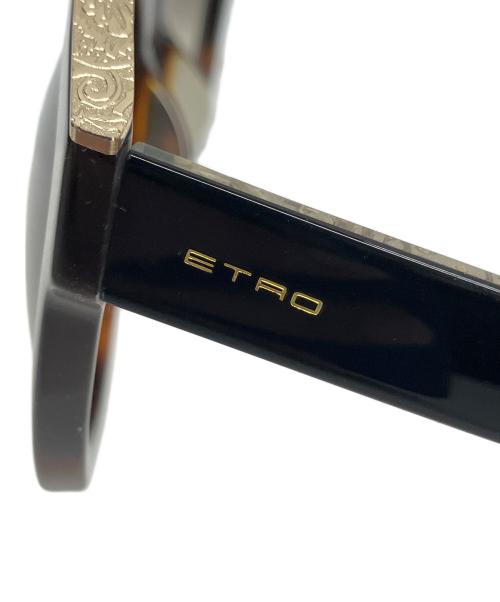 ETRO（エトロ）ETRO (エトロ) サングラス ブラウンの古着・服飾アイテム