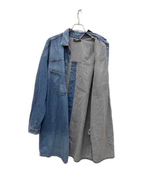DIESEL（ディーゼル）DIESEL (ディーゼル) シャツワンピース ブルー サイズ:Free 未使用品の古着・服飾アイテム