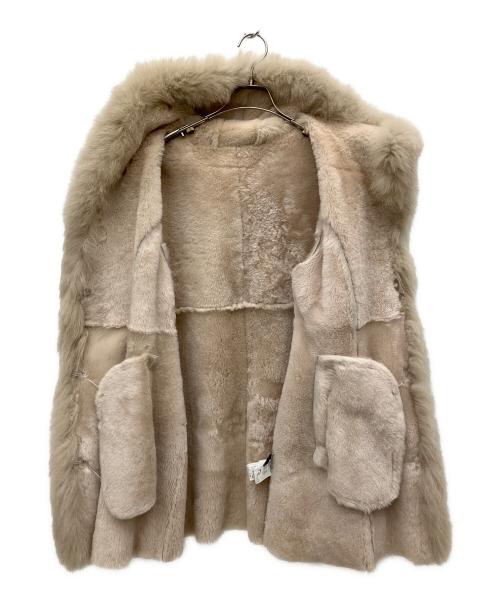 Style Note（スタイルノート）Style Note (スタイルノート) ムートンコート グレー サイズ:13ARの古着・服飾アイテム