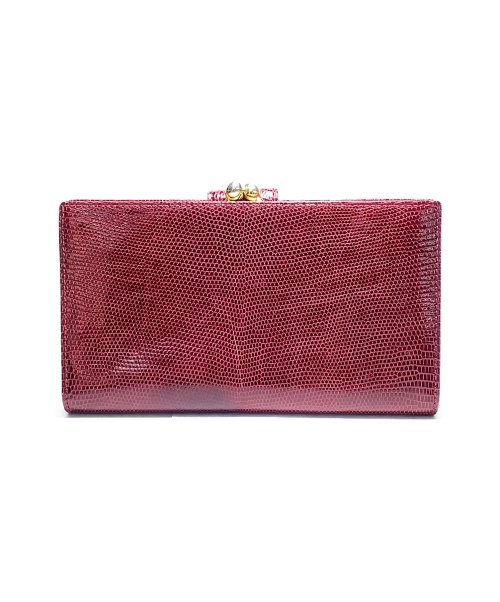 GUCCI（グッチ）GUCCI (グッチ) 2つ折り財布 ボルドー ヴィンテージグッチ 035 070 0019の古着・服飾アイテム