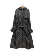 MONCLERモンクレール）の古着「ナイロンコート」｜ブラック