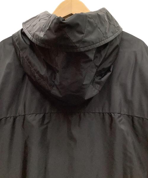 MONCLER（モンクレール）MONCLER (モンクレール) スタッズナイロンコート ブラックの古着・服飾アイテム