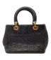 Christian Dior (クリスチャン ディオール) 2WAYバッグ ブラック：159800円