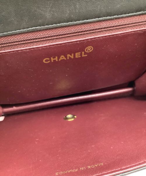 CHANEL（シャネル）CHANEL (シャネル) チェーンショルダーバッグ ブラックの古着・服飾アイテム