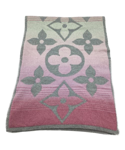 LOUIS VUITTON（ルイ ヴィトン）LOUIS VUITTON (ルイ ヴィトン) マフラー ピンクの古着・服飾アイテム