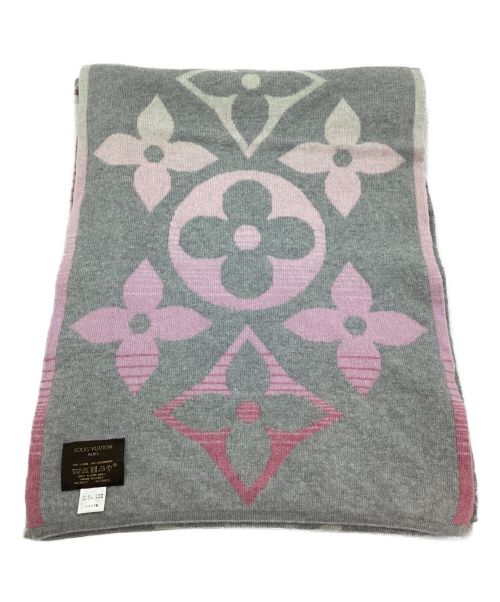 LOUIS VUITTON（ルイ ヴィトン）LOUIS VUITTON (ルイ ヴィトン) マフラー ピンクの古着・服飾アイテム