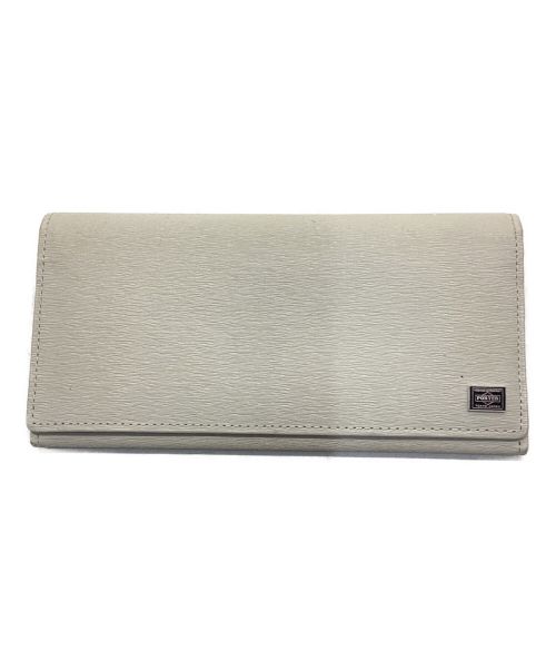 PORTER（ポーター）PORTER (ポーター) 長財布 アイスグレーの古着・服飾アイテム