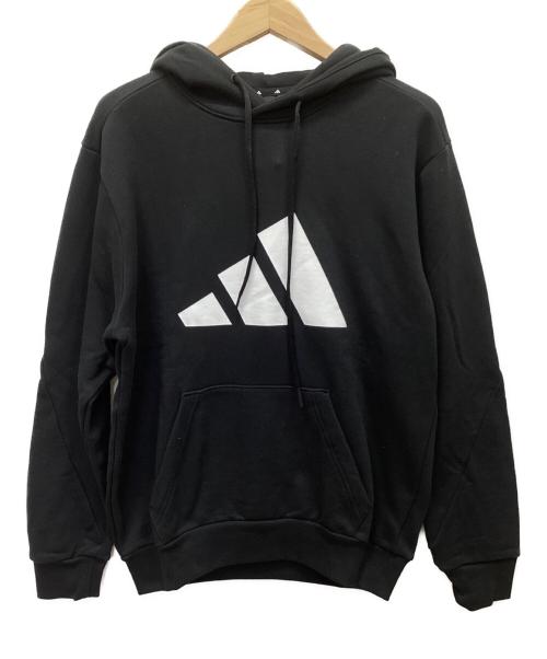 adidas（アディダス）adidas (アディダス) パーカー ブラック サイズ:Lの古着・服飾アイテム
