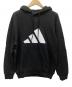 adidas（アディダス）の古着「パーカー」｜ブラック