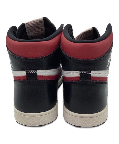 NIKE（ナイキ）NIKE (ナイキ) AIR JORDAN 1 RETRO HIGH ブラック×ホワイト サイズ:29 未使用品の古着・服飾アイテム