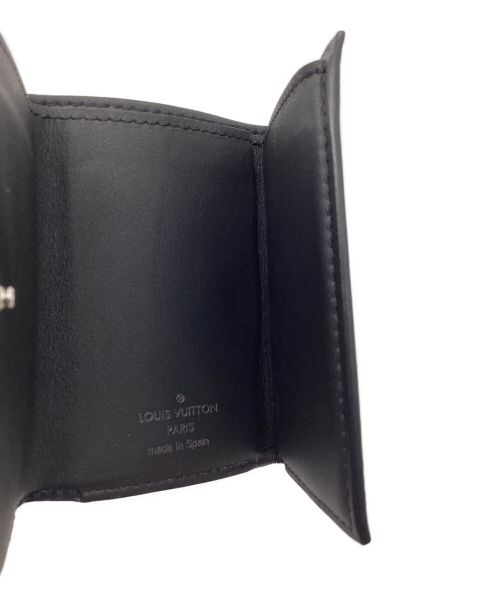 LOUIS VUITTON（ルイ ヴィトン）LOUIS VUITTON (ルイ ヴィトン) 3つ折り財布 ブラック×グレーの古着・服飾アイテム