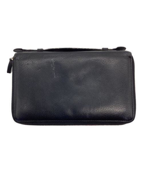 GUCCI（グッチ）GUCCI (グッチ) トラベルドキュメントケース ブラックの古着・服飾アイテム