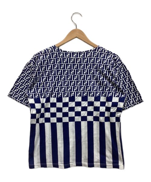 FENDI（フェンディ）FENDI (フェンディ) Tシャツ ブルー サイズ:Mの古着・服飾アイテム