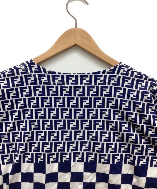 FENDI（フェンディ）FENDI (フェンディ) Tシャツ ブルー サイズ:Mの古着・服飾アイテム