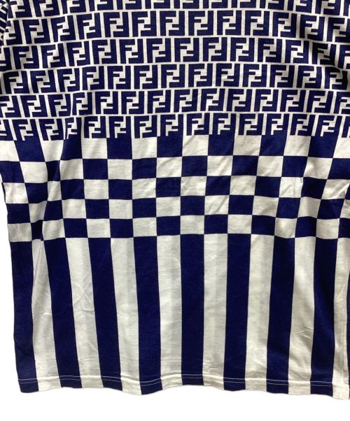 FENDI（フェンディ）FENDI (フェンディ) Tシャツ ブルー サイズ:Mの古着・服飾アイテム
