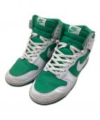 NIKEナイキ）の古着「スニーカー」｜グリーン×ホワイト