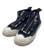 DIESELディーゼル）の古着「スニーカー」｜インディゴ