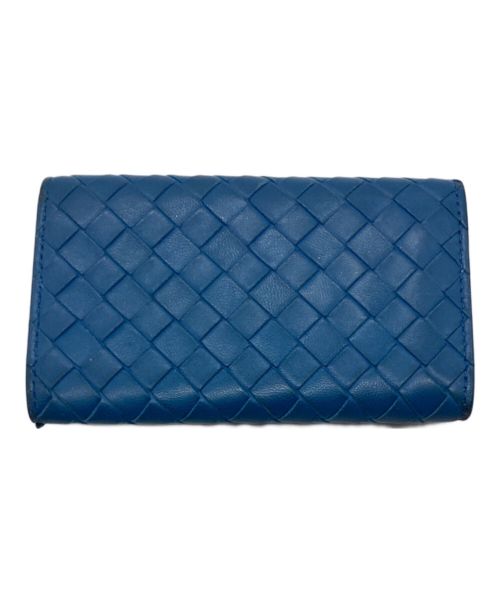 BOTTEGA VENETA（ボッテガベネタ）BOTTEGA VENETA (ボッテガベネタ) キーケース ネイビーの古着・服飾アイテム