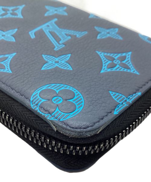 LOUIS VUITTON（ルイ ヴィトン）LOUIS VUITTON (ルイ ヴィトン) 長財布(ジッピーウォレット・ヴェルティカル) ネイビーの古着・服飾アイテム
