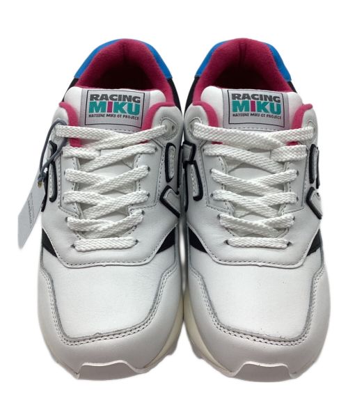 via SANGACIO（ヴィア・サンガチオ）via SANGACIO (ヴィア・サンガチオ) にゅ～ずスニーカー ホワイト×ブルー サイズ:22.5 未使用品の古着・服飾アイテム