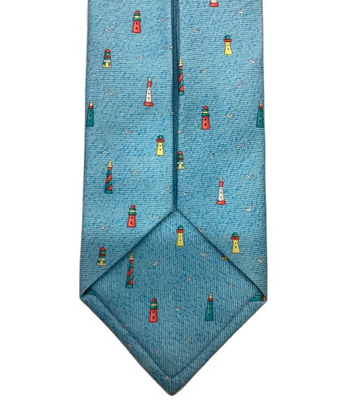 BVLGARI（ブルガリ）BVLGARI (ブルガリ) ネクタイ スカイブルー サイズ:表記なしの古着・服飾アイテム