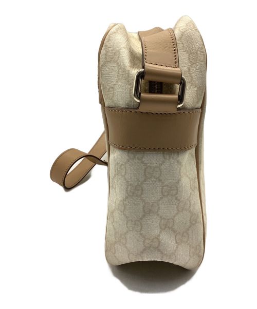 GUCCI（グッチ）GUCCI (グッチ) ショルダーバッグ アイボリー×ブラウンの古着・服飾アイテム