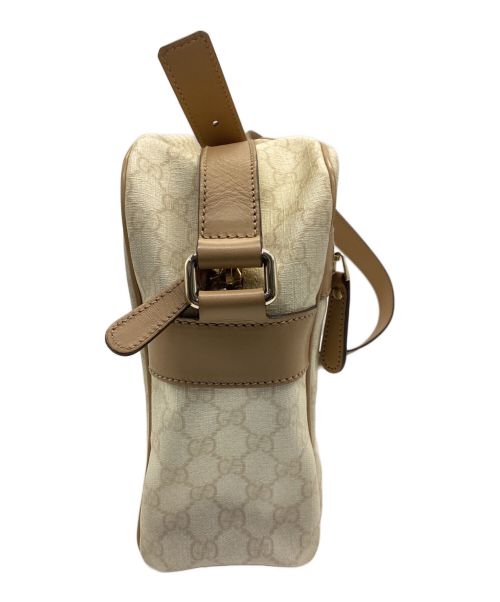 GUCCI（グッチ）GUCCI (グッチ) ショルダーバッグ アイボリー×ブラウンの古着・服飾アイテム