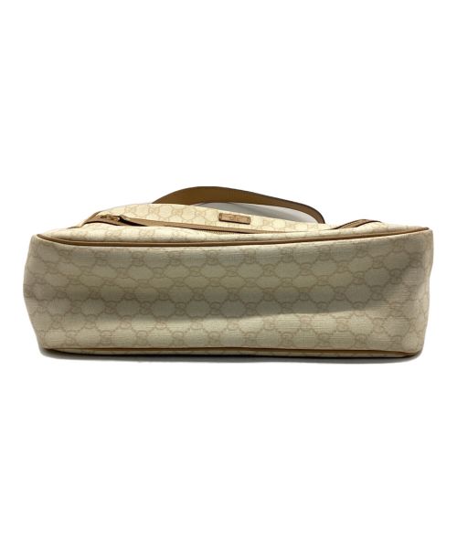 GUCCI（グッチ）GUCCI (グッチ) ショルダーバッグ アイボリー×ブラウンの古着・服飾アイテム