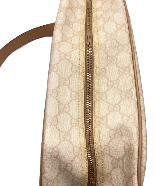 GUCCI（グッチ）GUCCI (グッチ) ショルダーバッグ アイボリー×ブラウンの古着・服飾アイテム