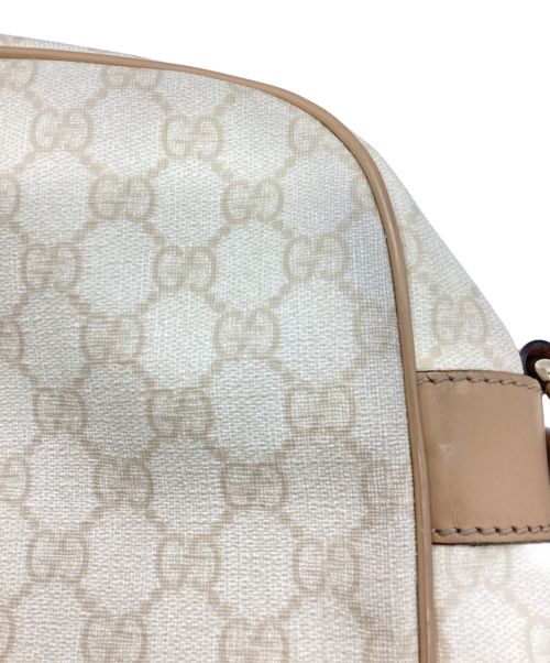 GUCCI（グッチ）GUCCI (グッチ) ショルダーバッグ アイボリー×ブラウンの古着・服飾アイテム