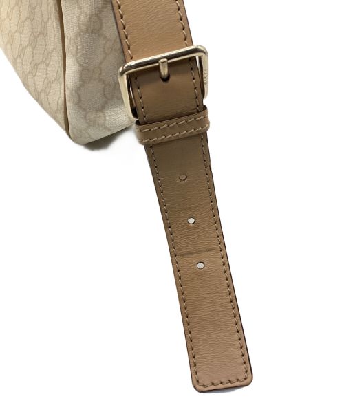 GUCCI（グッチ）GUCCI (グッチ) ショルダーバッグ アイボリー×ブラウンの古着・服飾アイテム