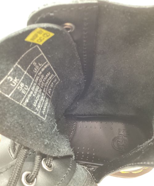 Dr.Martens（ドクターマーチン）Dr.Martens (ドクターマーチン) 10ホールブーツ ブラック サイズ:36の古着・服飾アイテム