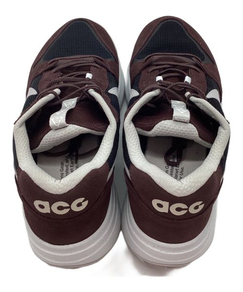 NIKE ACG（ナイキエーシージー）NIKE ACG (ナイキエージーシー) スニーカー ブラウン×ブラック サイズ:30の古着・服飾アイテム