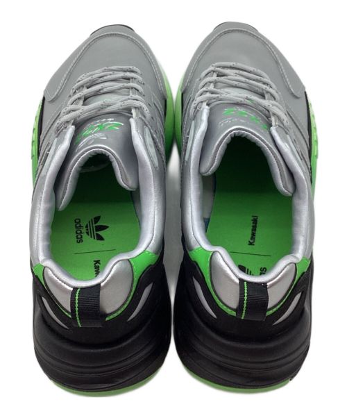 adidas Originals（アディダスオリジナル）adidas Originals (アディダスオリジナル) kawasaki (カワサキ) スニーカー シルバー×グリーン サイズ:29の古着・服飾アイテム