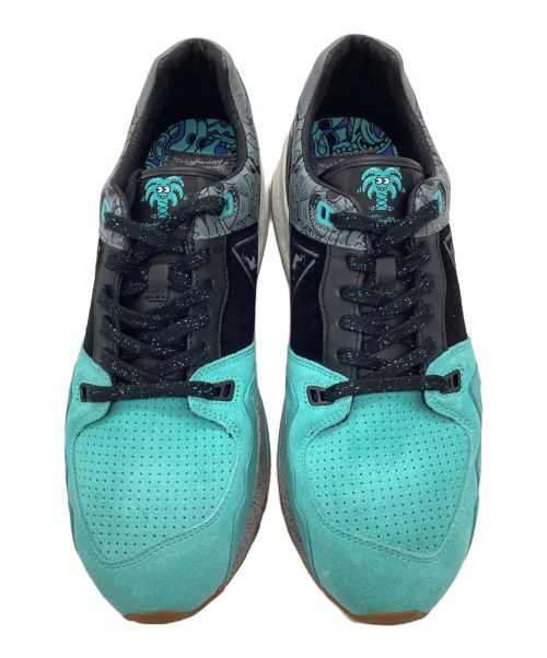 le coq sportif（ルコックスポルティフ）le coq sportif (ルコックスポルティフ) スニーカー ブルー×ブラック サイズ:29.5の古着・服飾アイテム