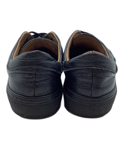 UNICOLA（ユニコラ）UNICOLA (ユニコラ) レザースニーカー ブラック サイズ:表記無しの古着・服飾アイテム