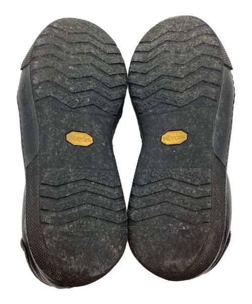 UNICOLA（ユニコラ）UNICOLA (ユニコラ) レザースニーカー ブラック サイズ:表記無しの古着・服飾アイテム