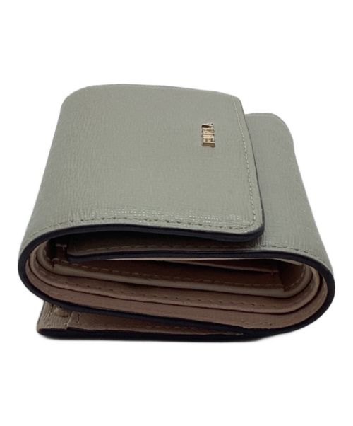 FURLA（フルラ）FURLA (フルラ) 3つ折り財布 ライトグレーの古着・服飾アイテム