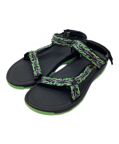 TEVA（テバ）TEVA (テバ) サンダル ブラック×グリーン サイズ:29の古着・服飾アイテム