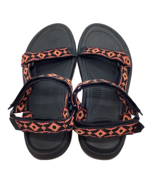 TEVA（テバ）TEVA (テバ) サンダル ブラック×オレンジ サイズ:29の古着・服飾アイテム